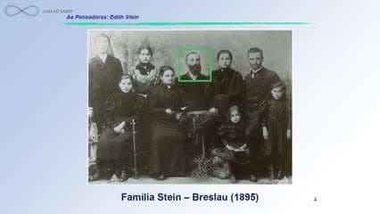 As Pensadoras: Edith Stein (Parte I): As Pensadoras: Edith Stein - Ilana Waingort Novinsky