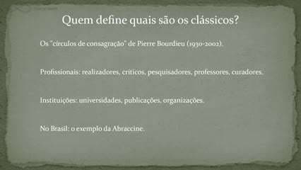 A permanência cambaleante, a popularidade localizada e o repertório particular que forma os clássicos de cada espectador (Parte 2): Por Que Ver os Clássicos? - Sérgio Rizzo